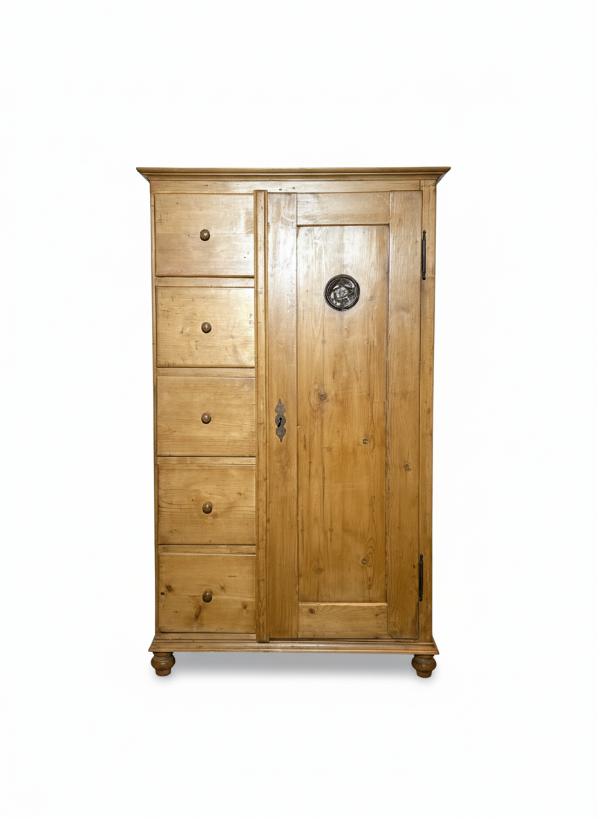 Antique Pine Cabinet