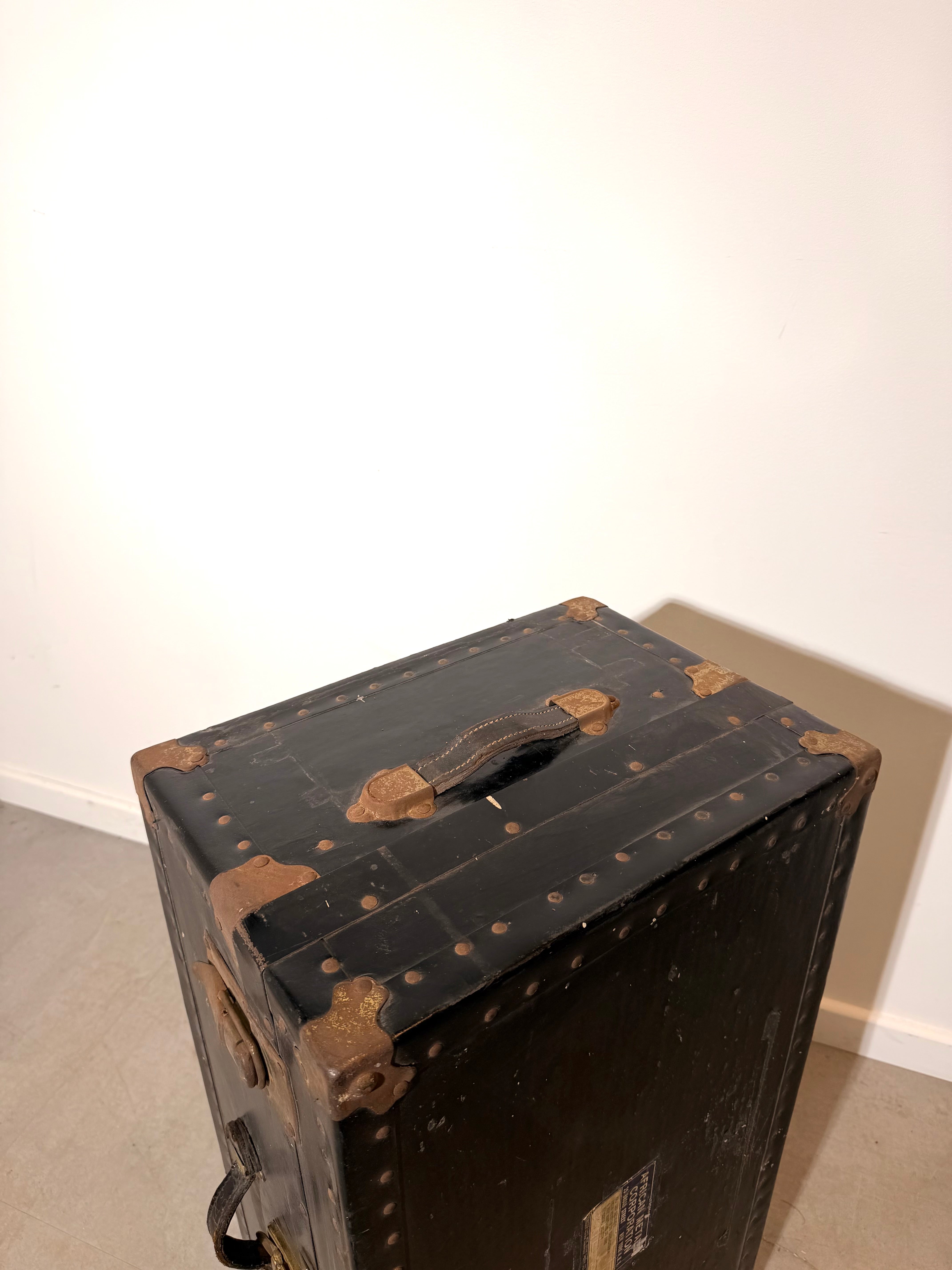 Antique Black Steamer