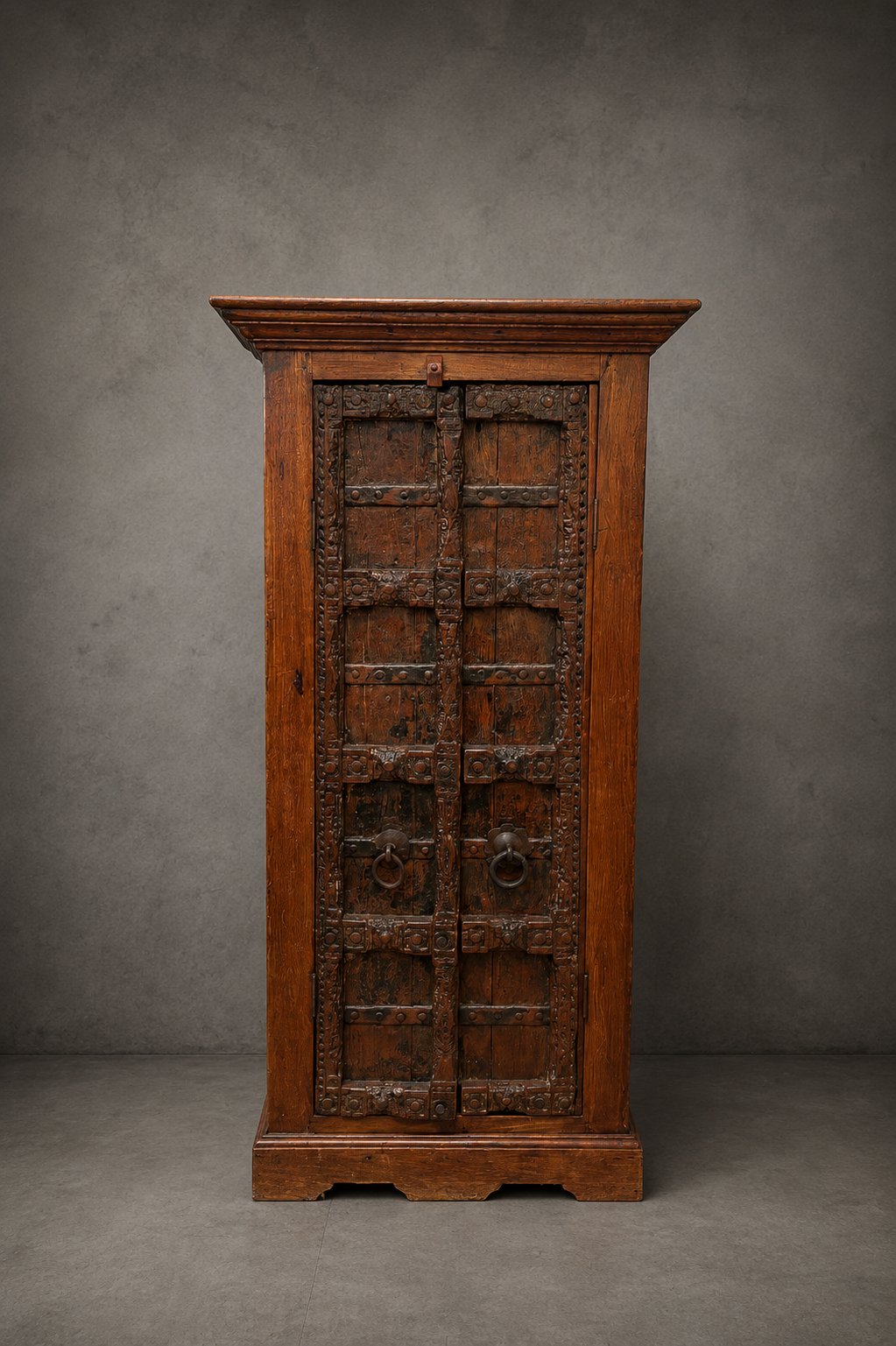 Antique Indian Solid Wood Cabinet