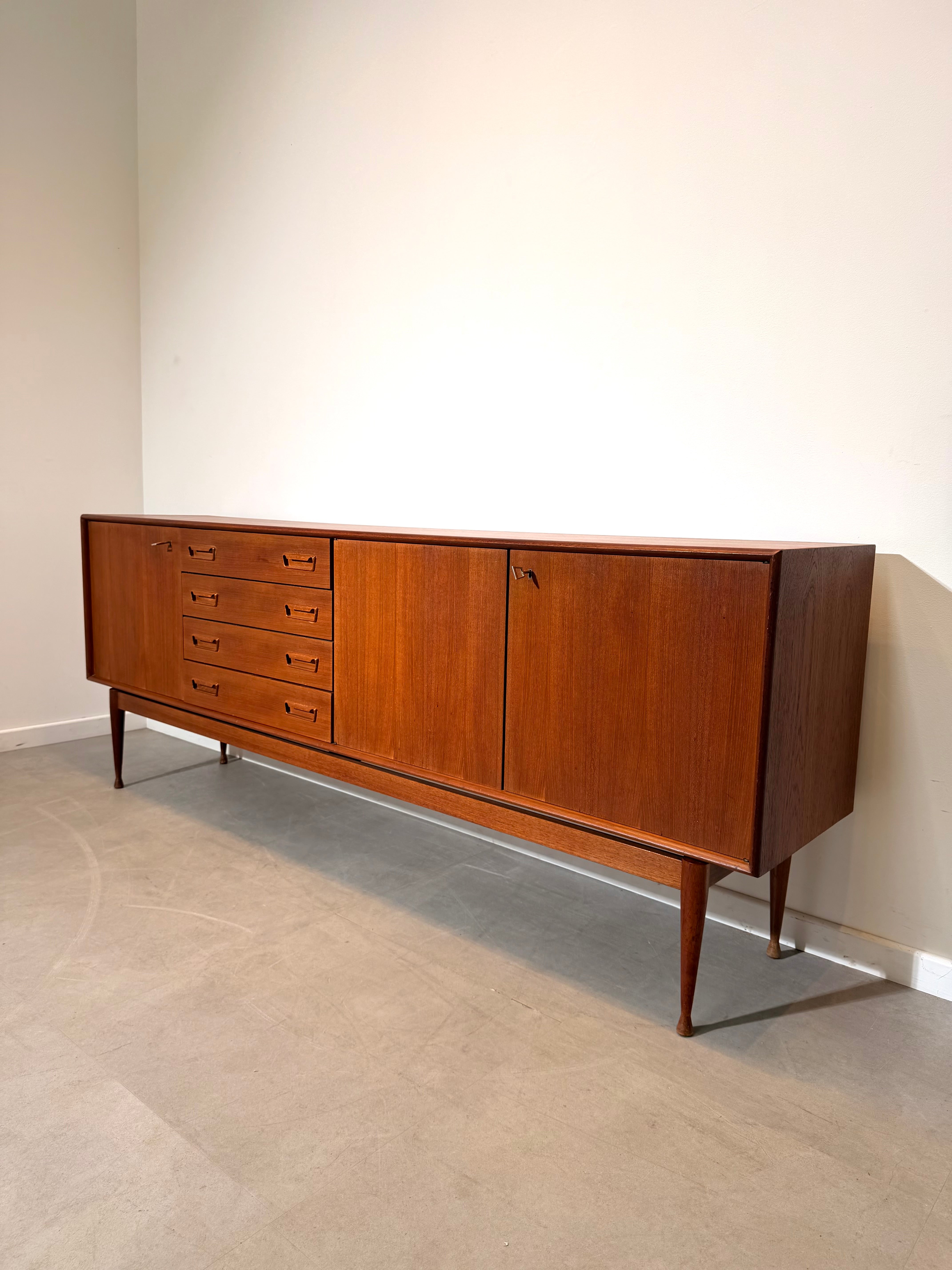 Mid-Century Modern Teak Sideboard | Scandinavian Design