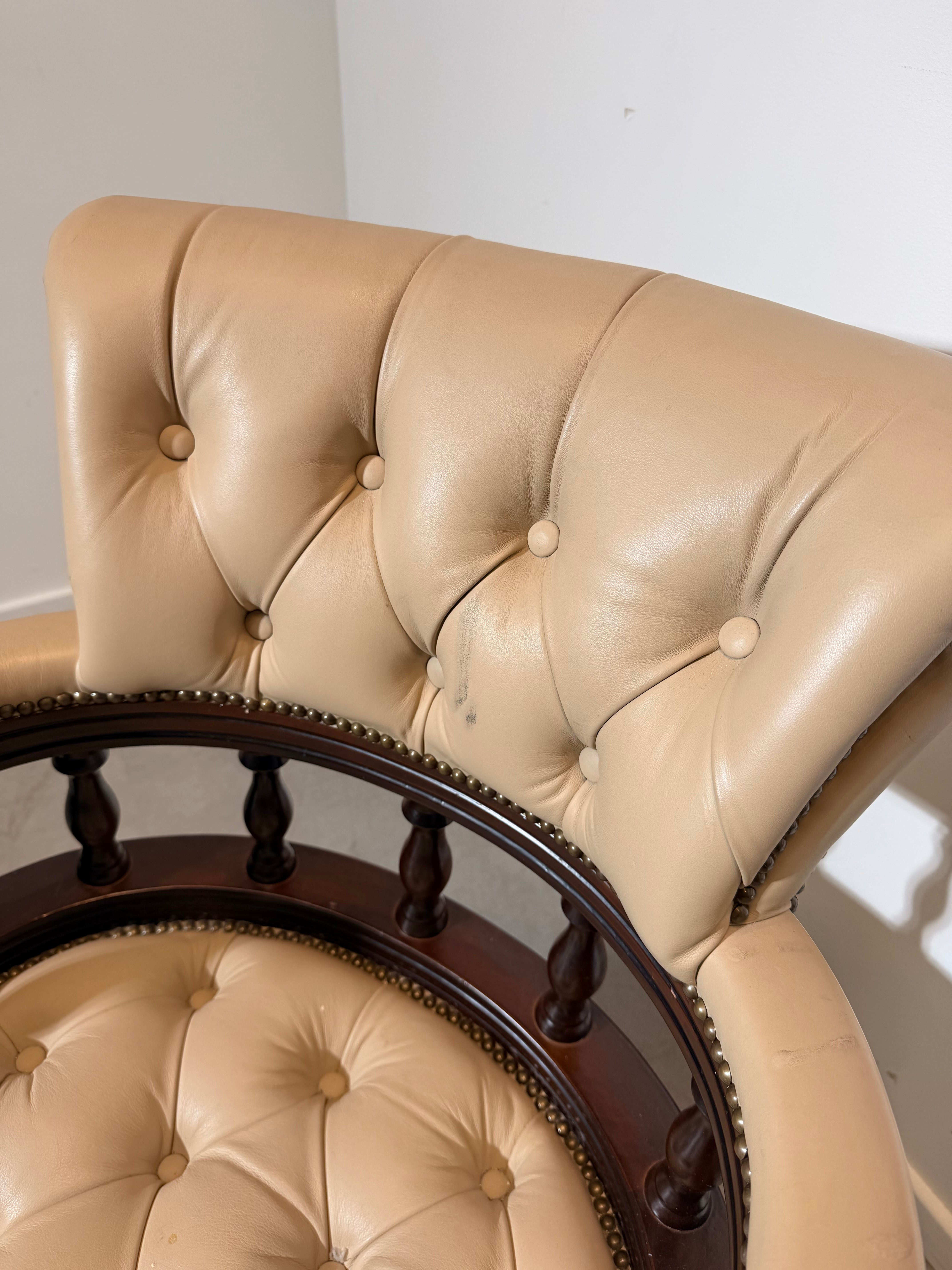 Chesterfield Style Executive Office Chair