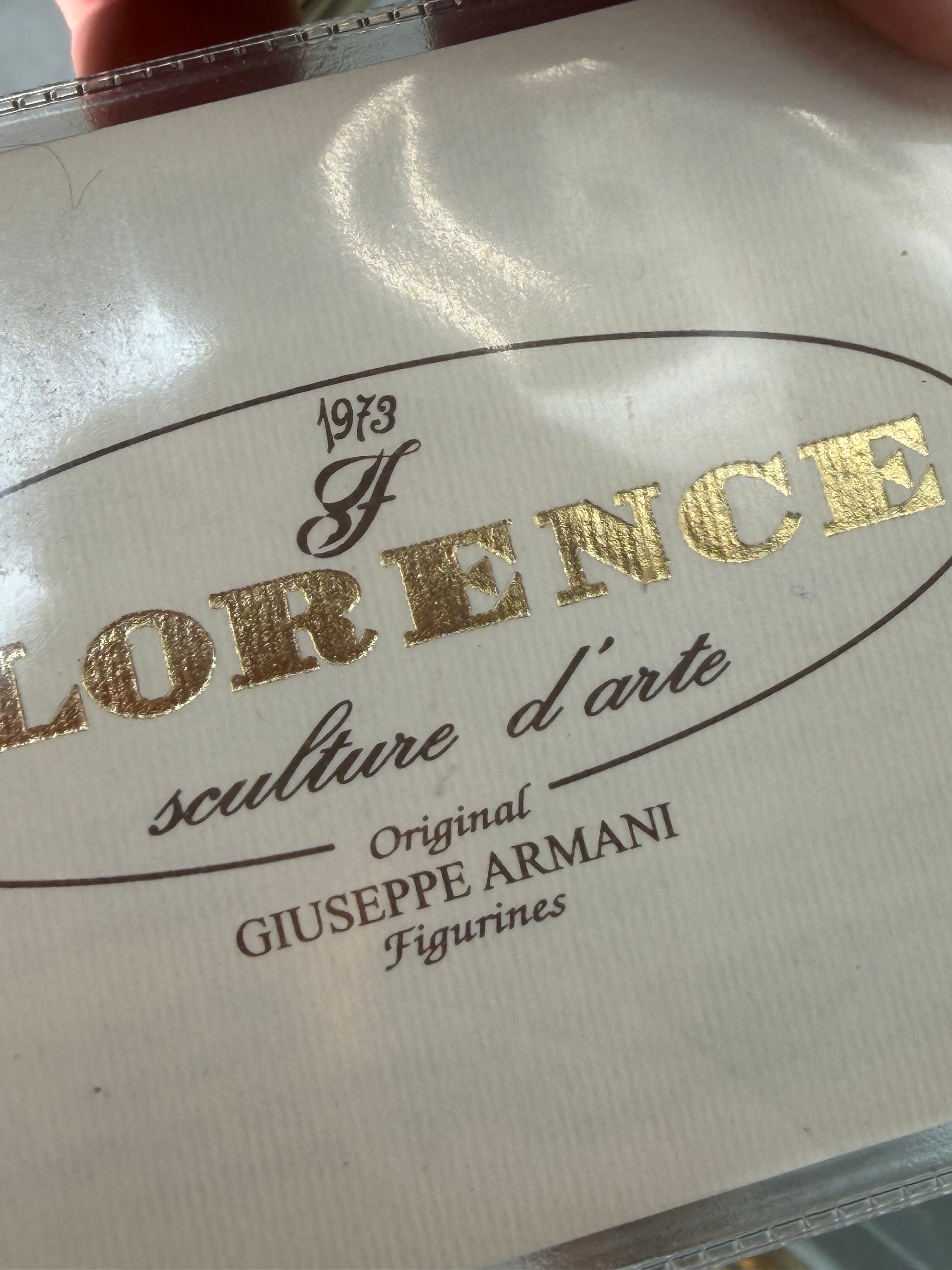 Florence Giuseppe Armani Falcon Sculpture – Limited Edition (No. 1500)