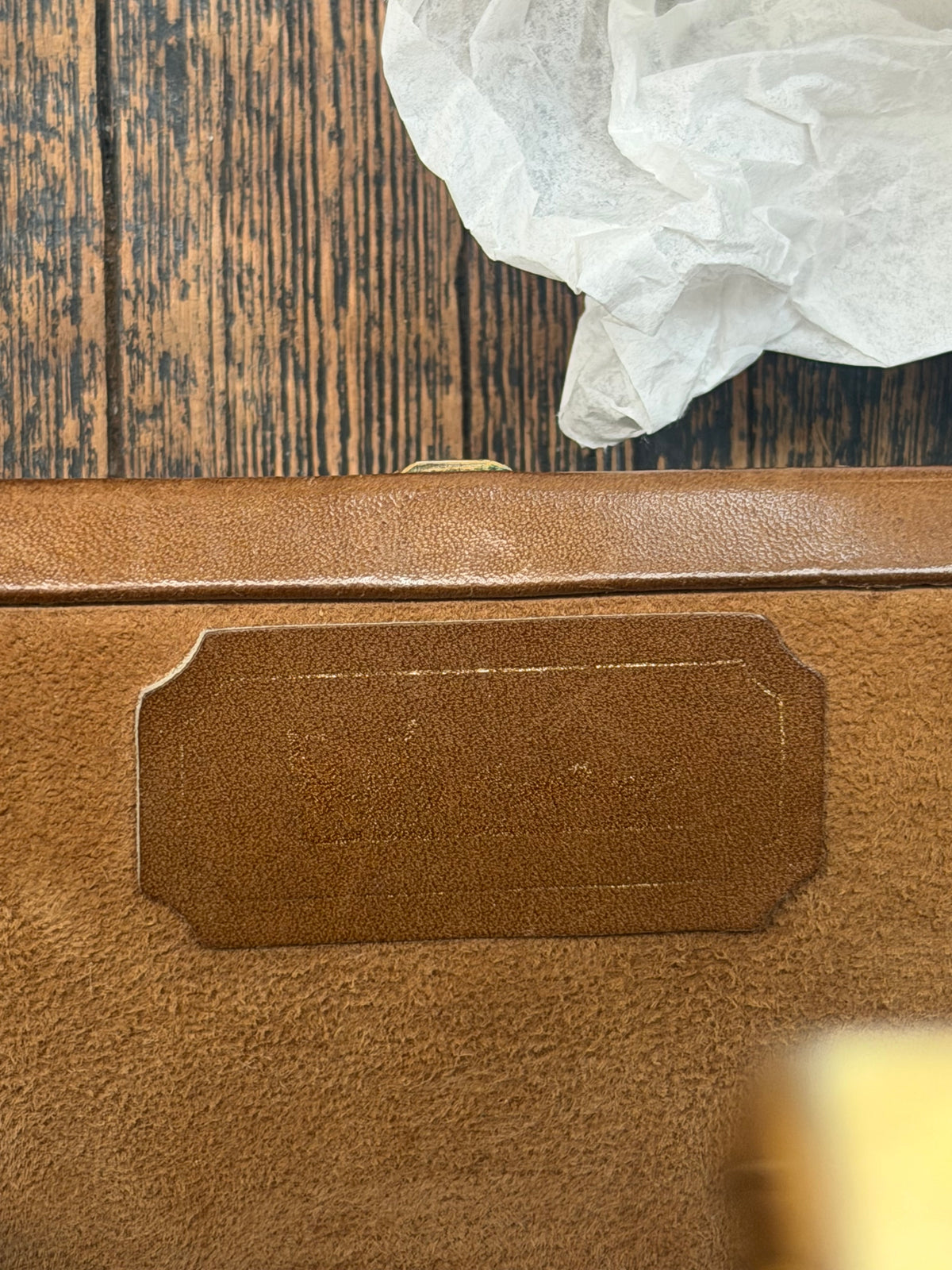 1950s Vintage Delvaux Handbag – Cognac Leather – Collector’s Piece