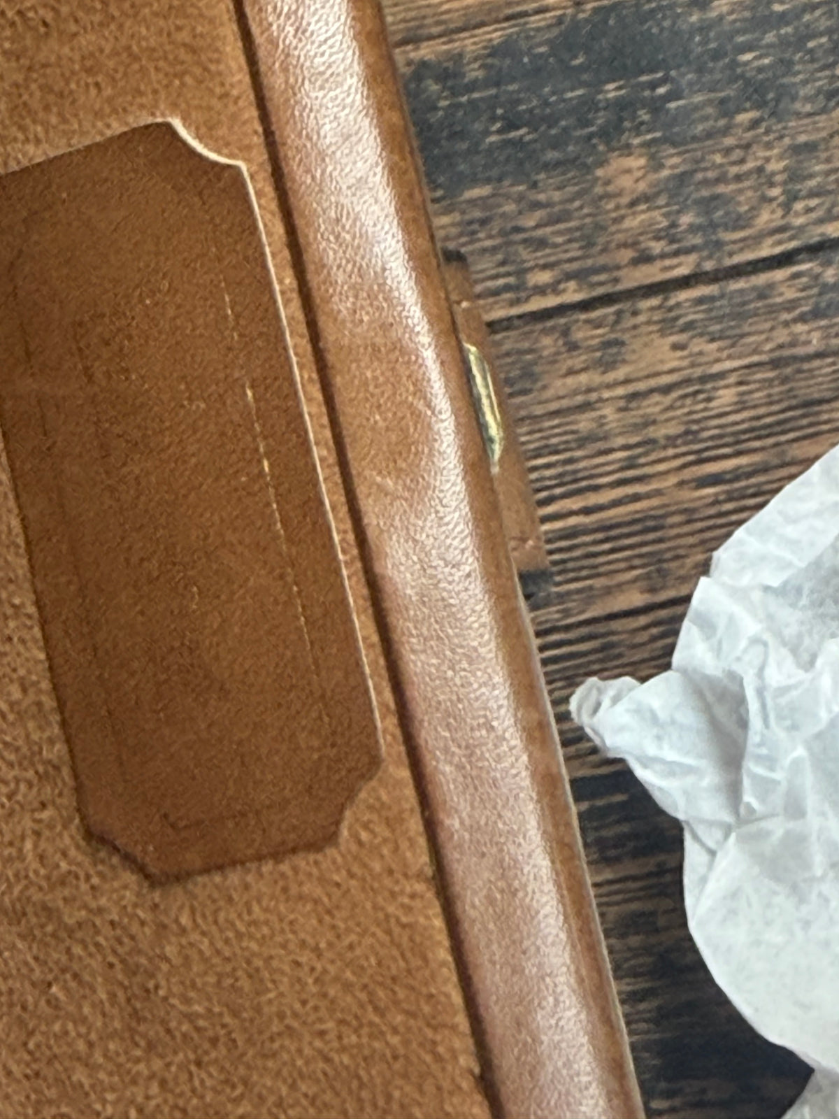 1950s Vintage Delvaux Handbag – Cognac Leather – Collector’s Piece