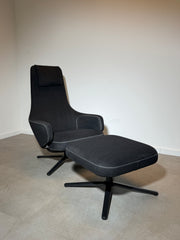 Vitra Repos Lounge Chair with Ottoman – Antonio Citterio