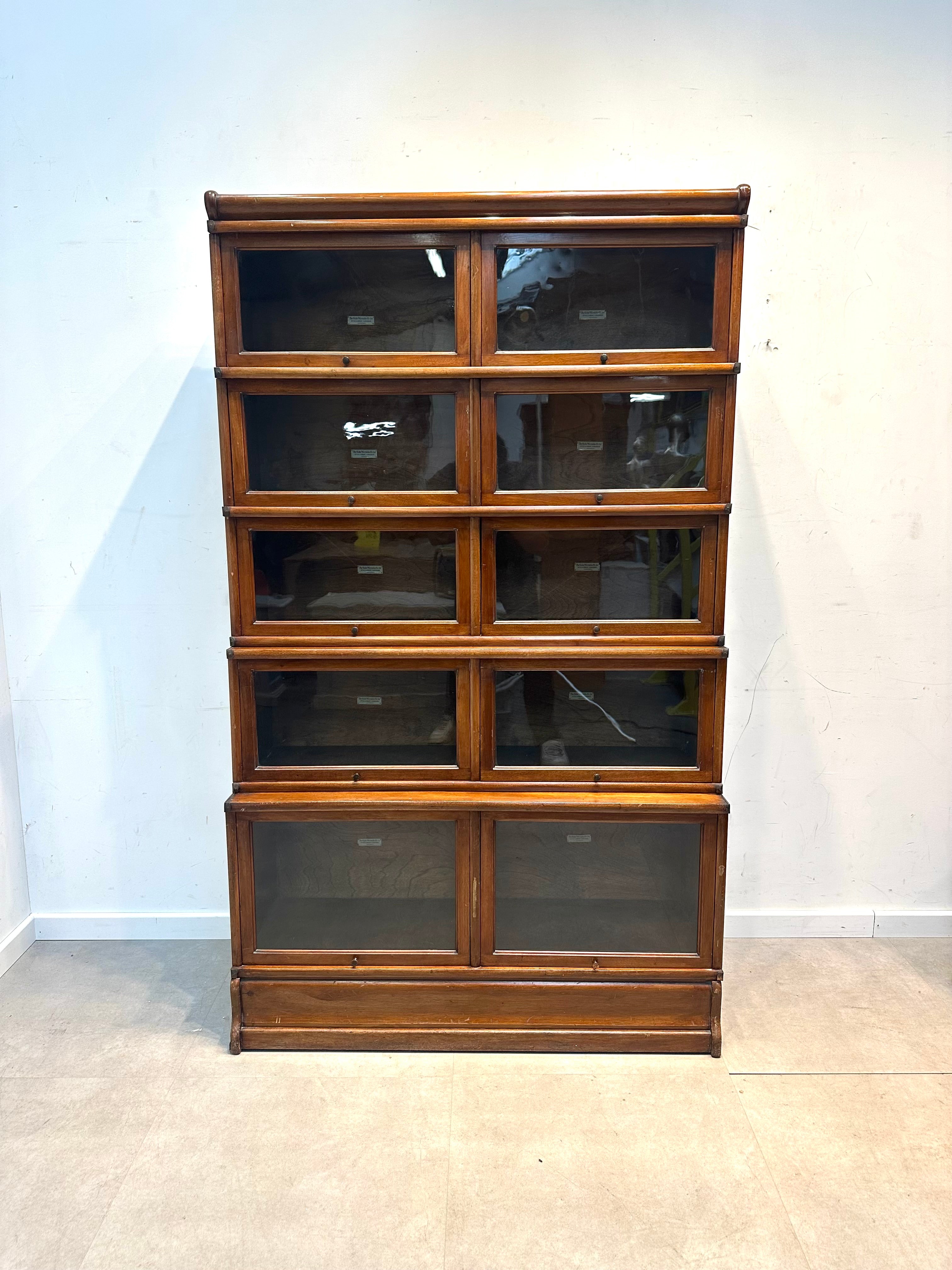 Antique Globe Wernicke Bookcase