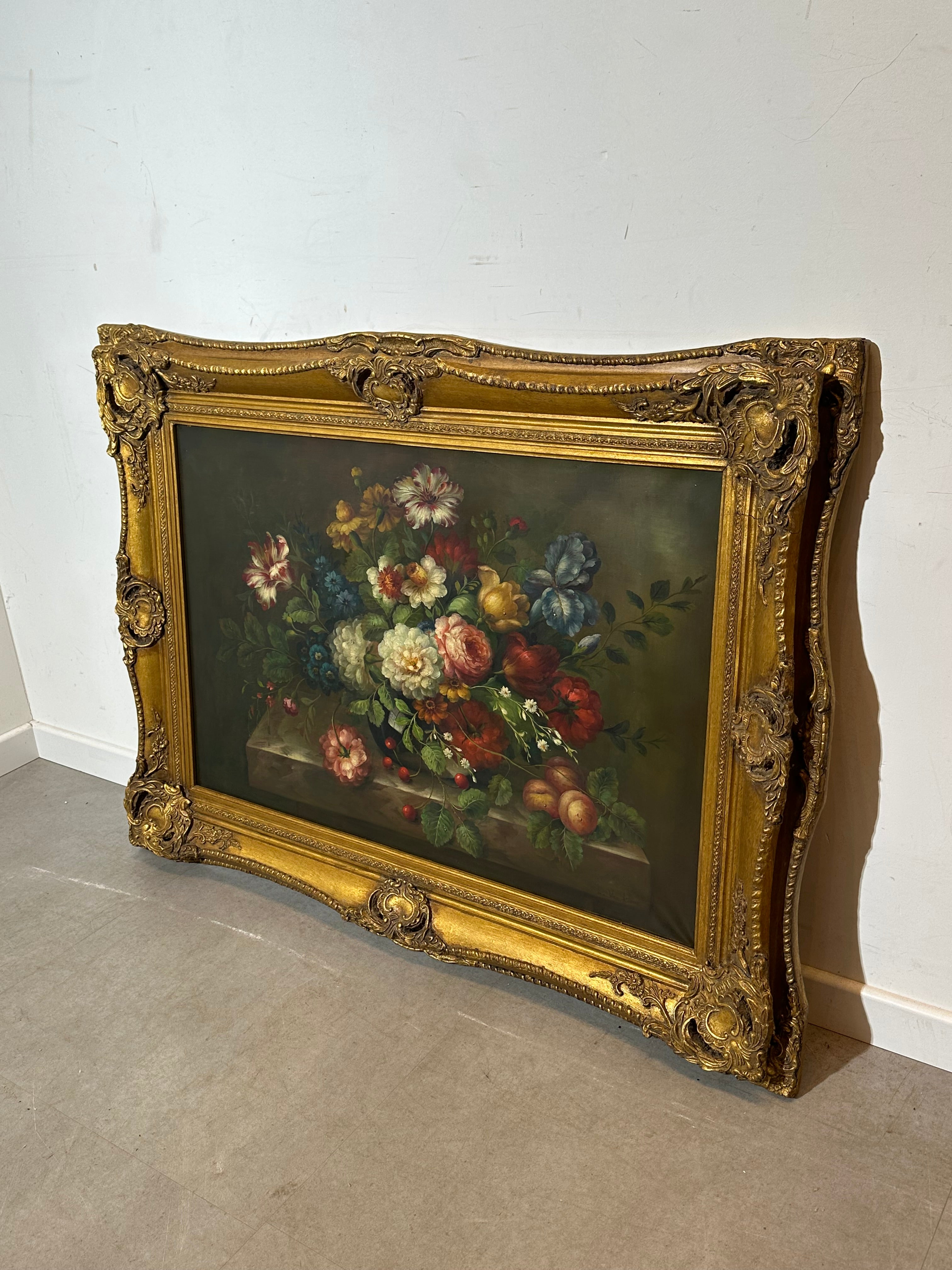 Oil On Canvas – L. Van Hoven