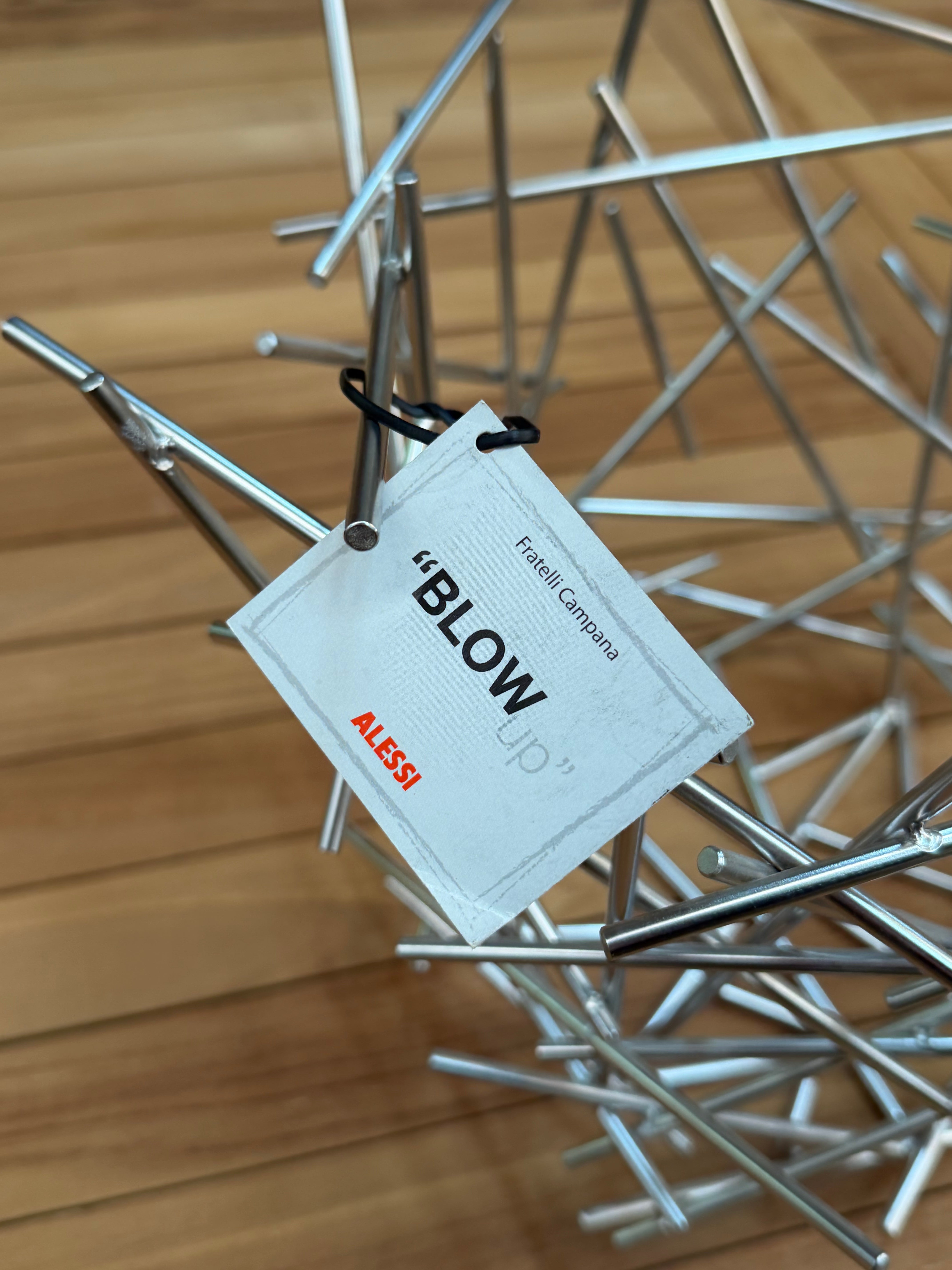 Alessi “Blow Up” Fruit Bowl – Iconic Design – Ø 36 cm