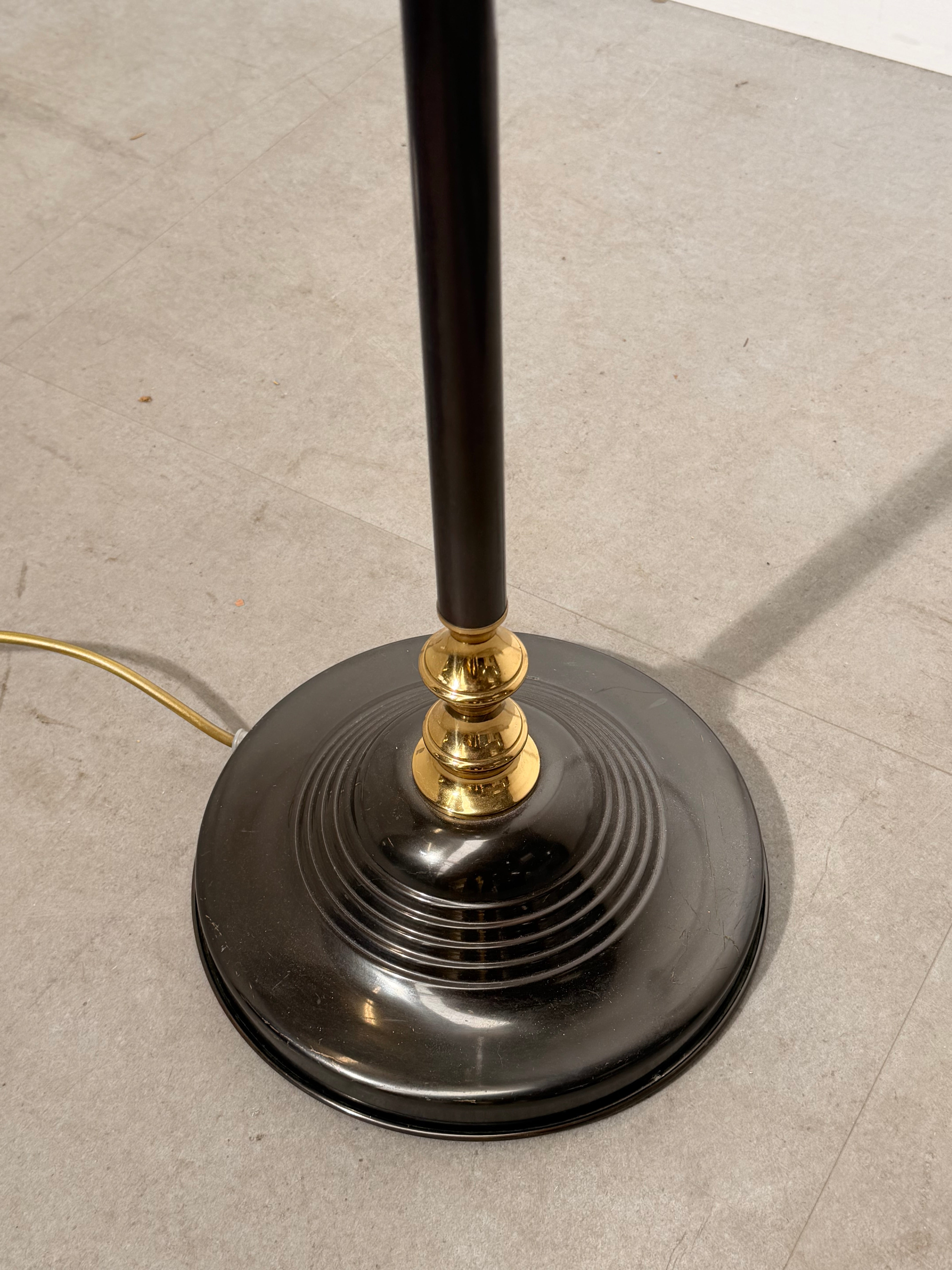 Art Deco Style Torchiere Floor Lamp