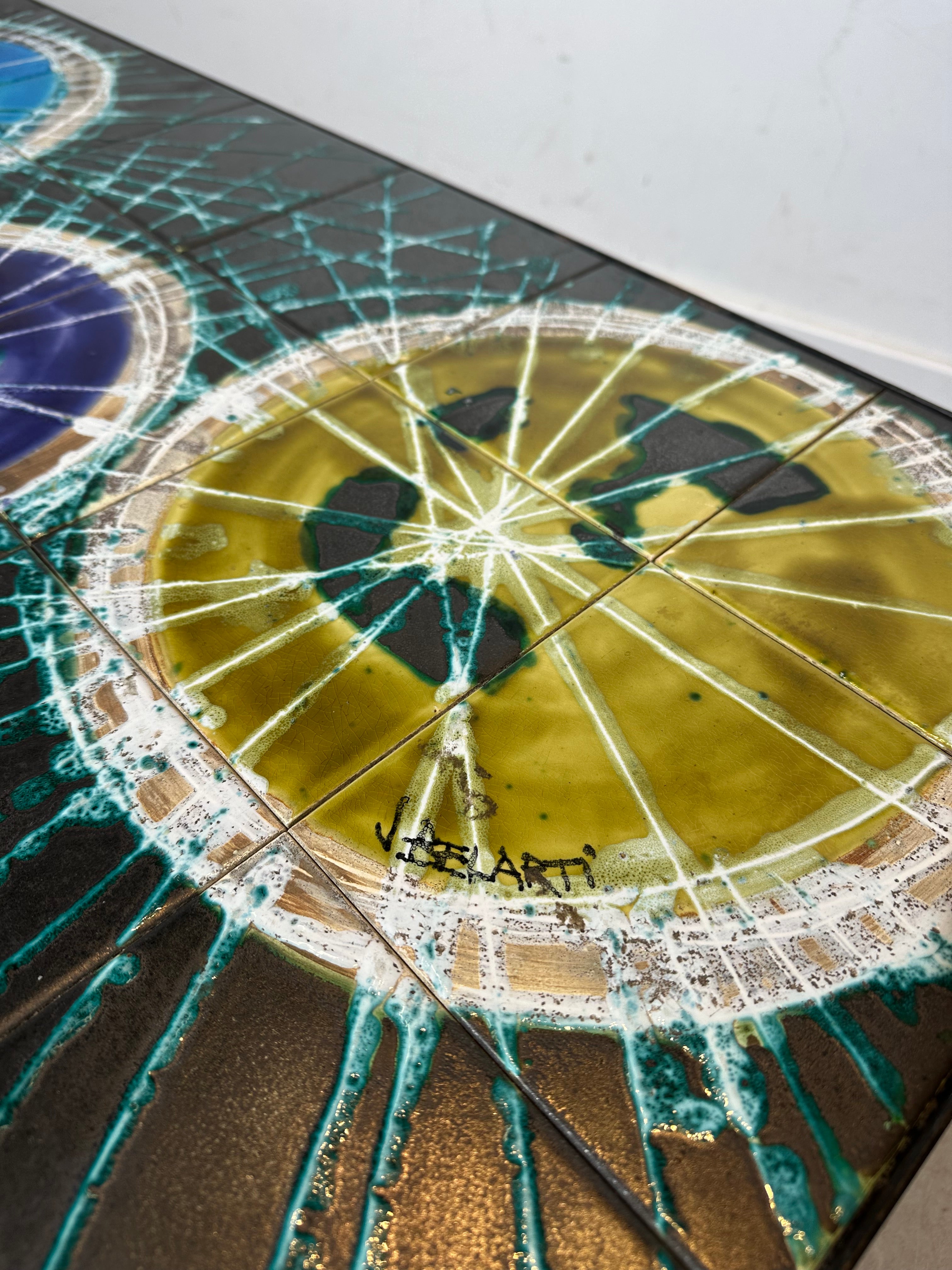 Belgian Ceramic Tile Coffee Table by Belarti