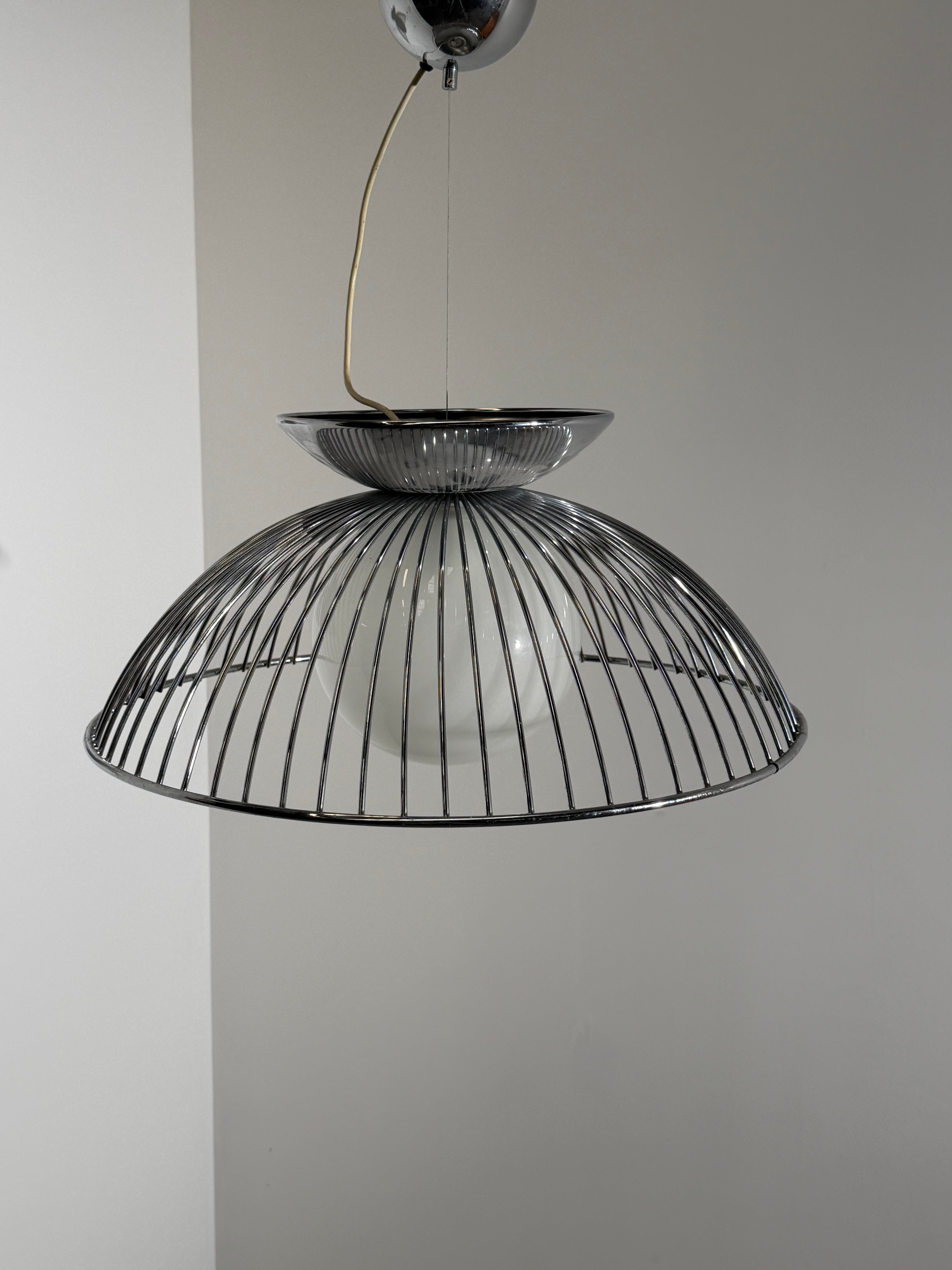 Vintage Harvey Guzzini Moana Pendant Lamp