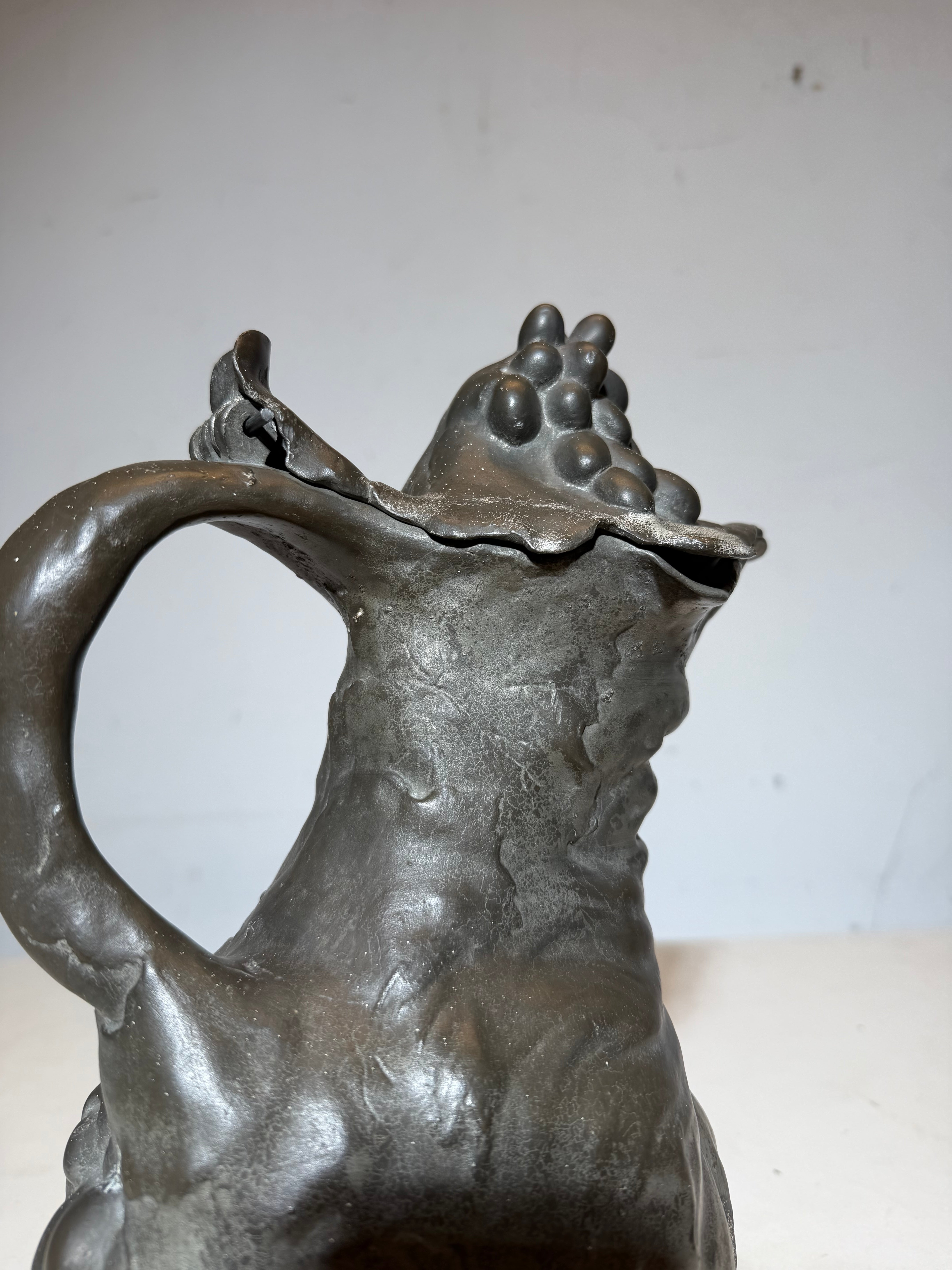 Pichet en étain Philippe Wolfers