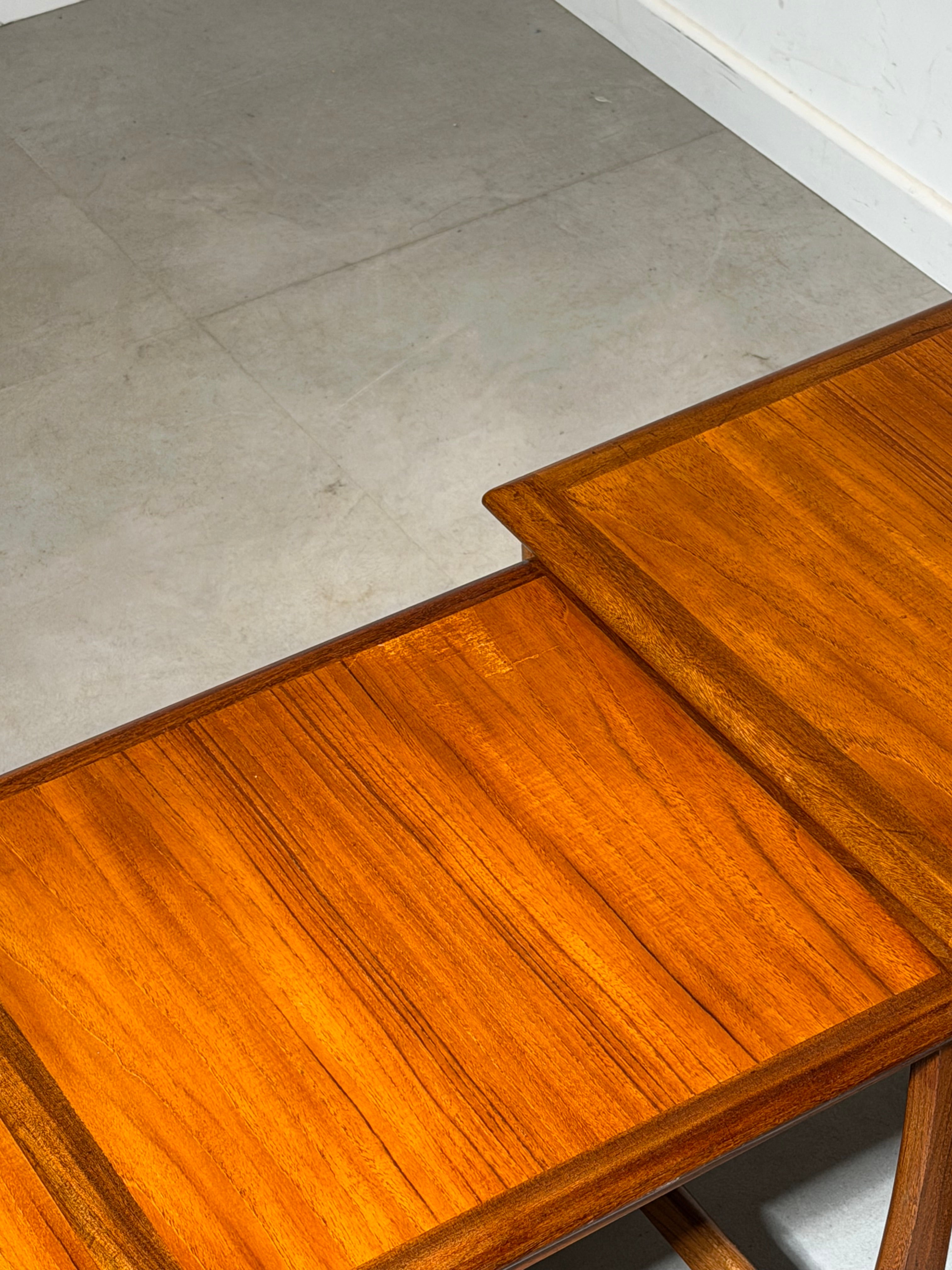 G-Plan Astro Nest of Tables in Teak – Mid-Century Modern