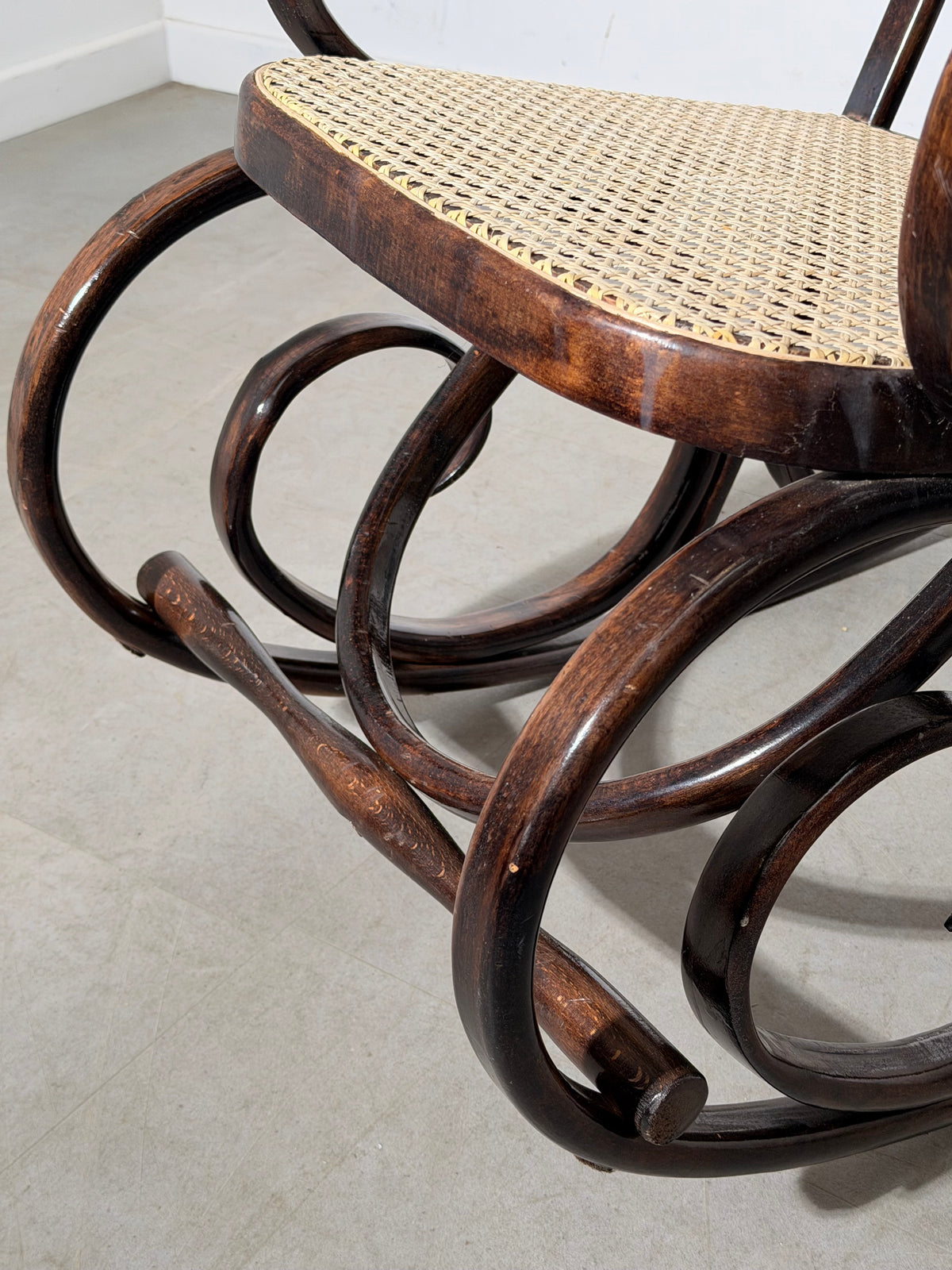 Antique Bentwood Rocking Chair