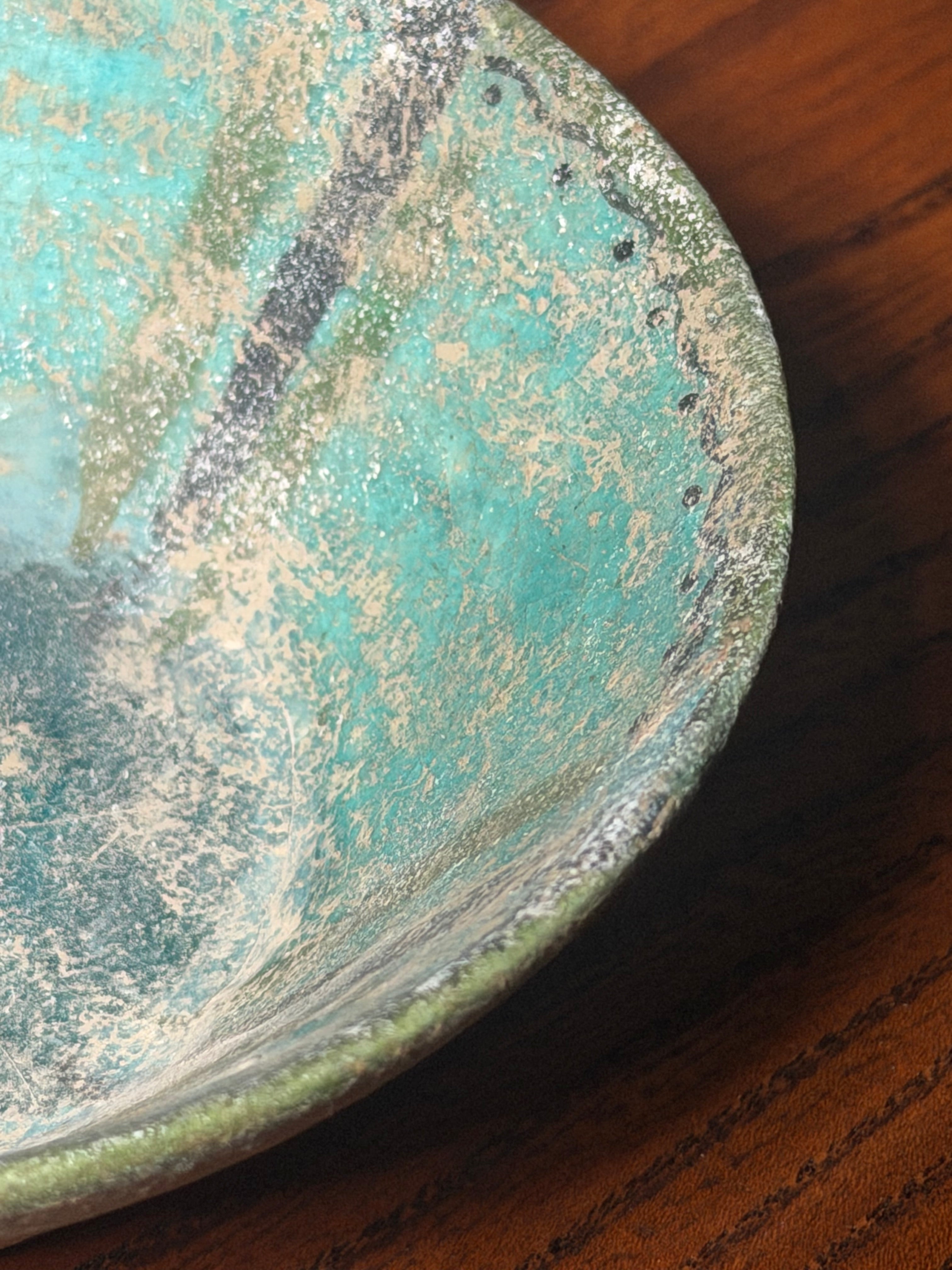 Seljuk Turquoise Glazed Pottery Bowl – Eastern Iran, 12th–13th Century