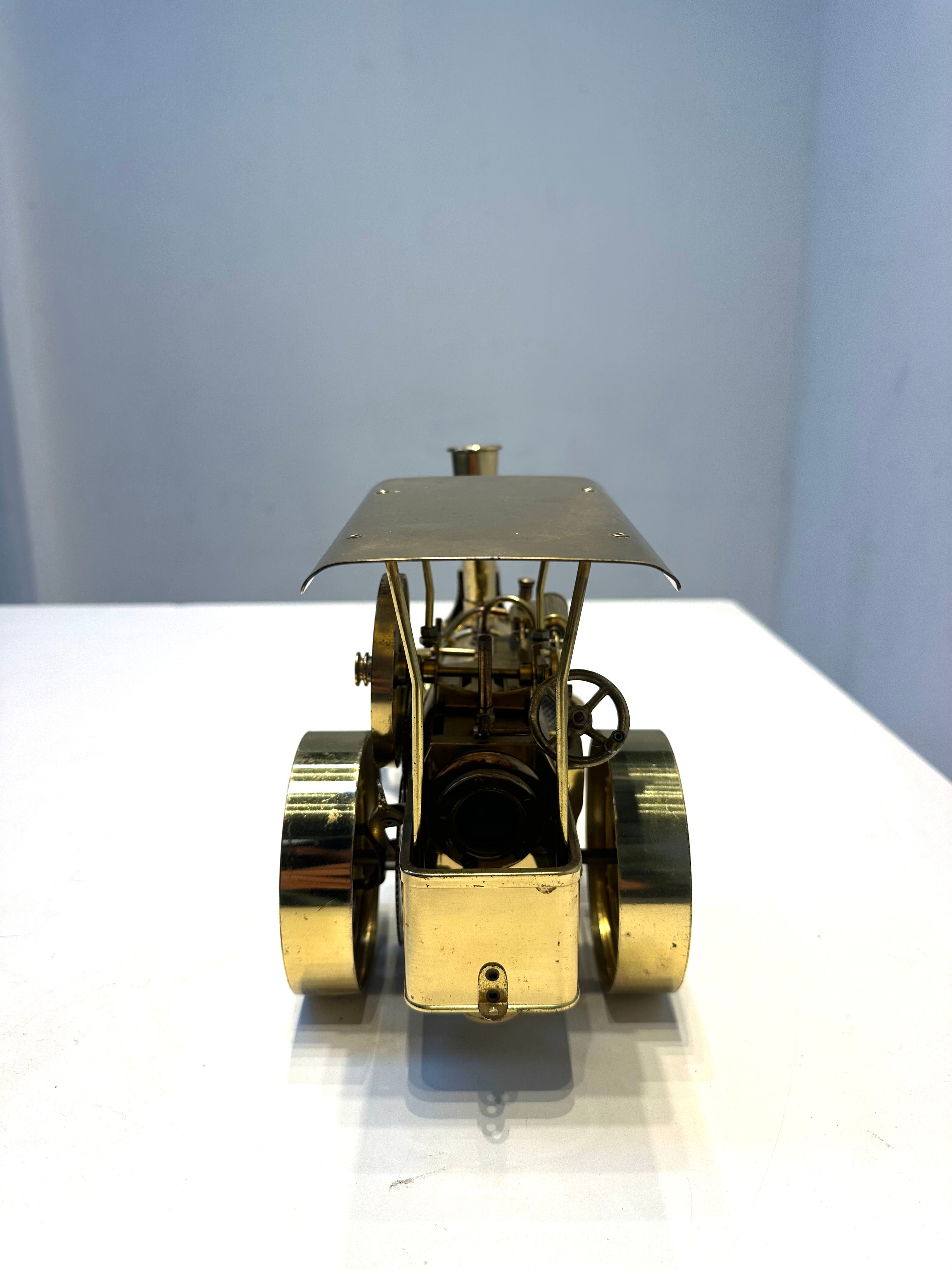 Rouleau compresseur à vapeur vive Mamod « Old Smoky » d'époque