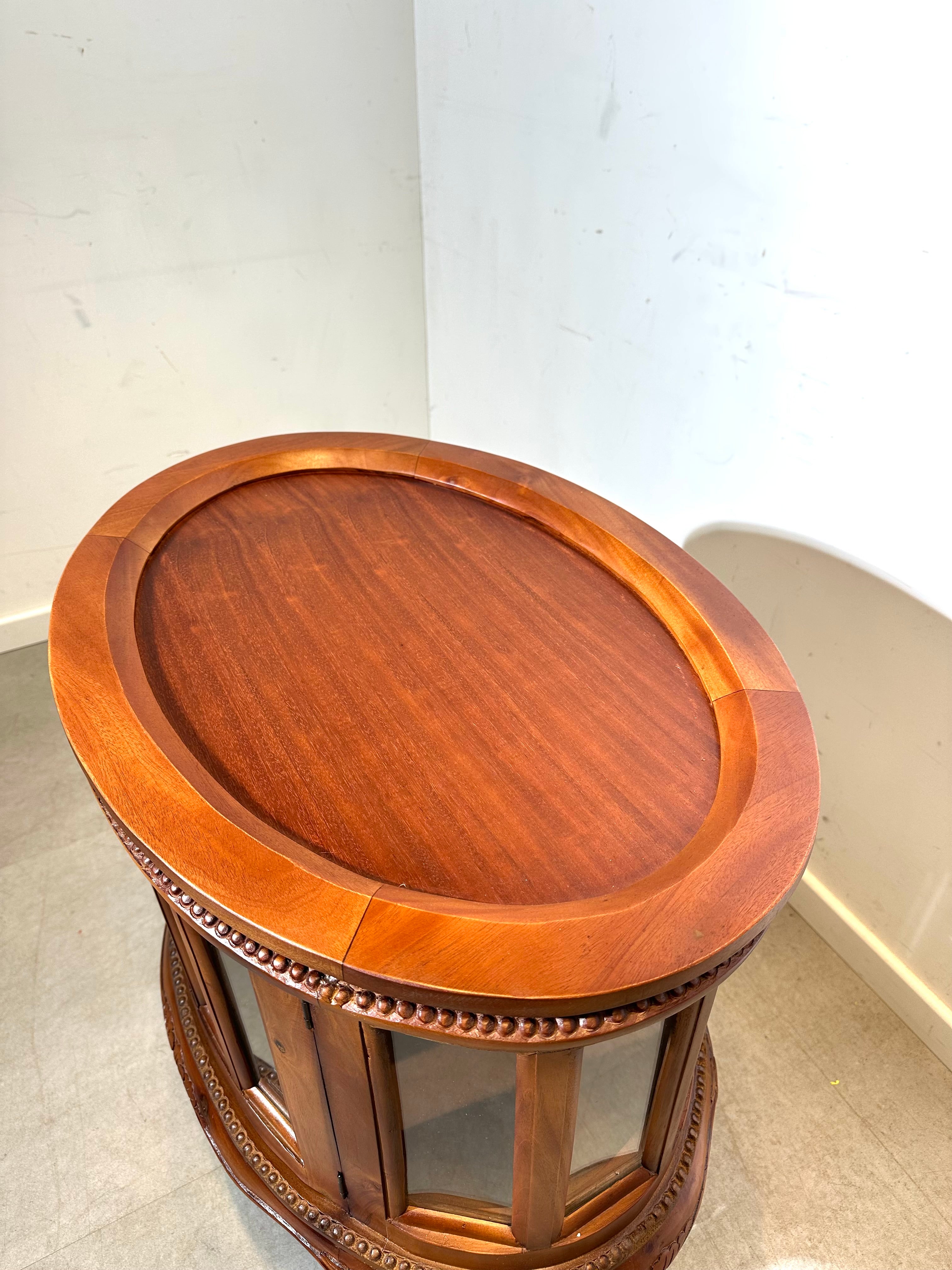 Vintage Cabinet with Removable Tray Top