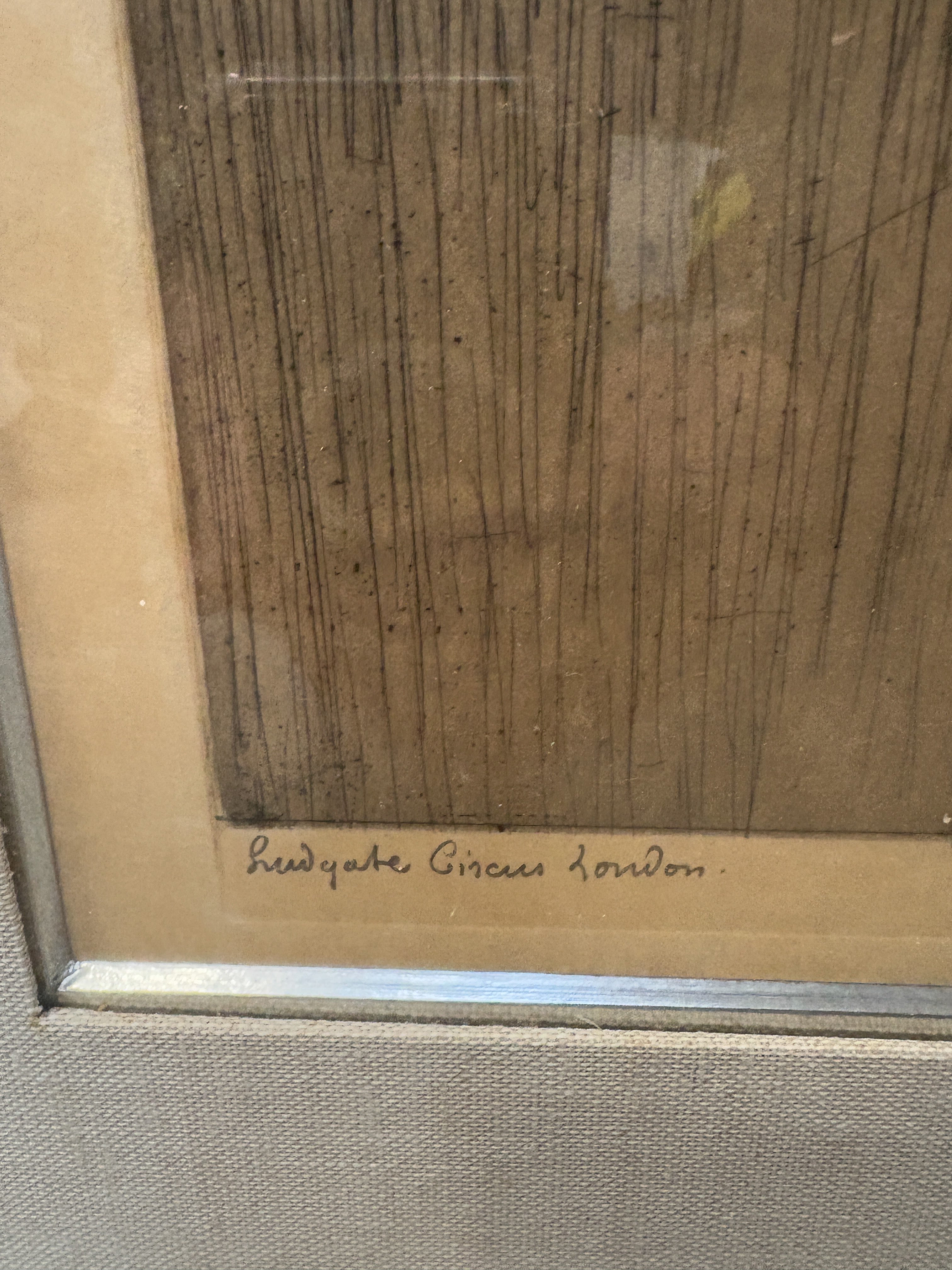 Etching Jules De Bruycker