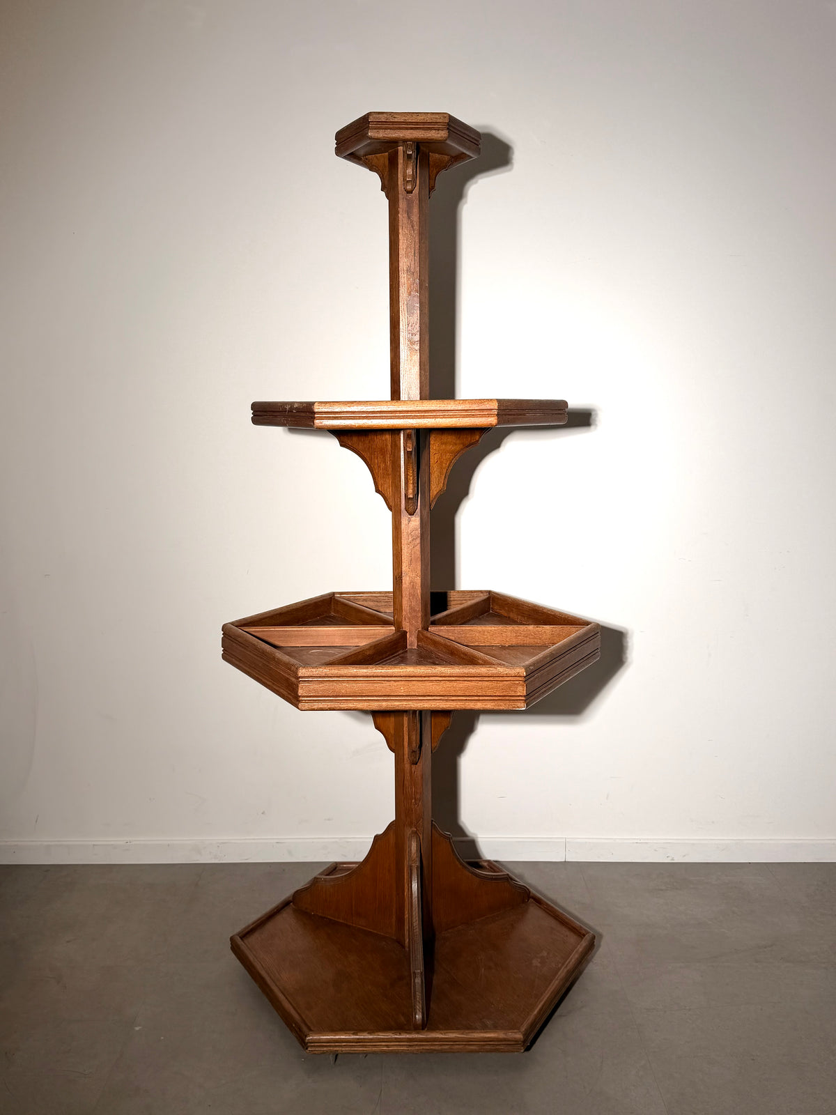 Large Oak Spice Rack