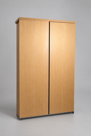 B&B Italia Maxalto Double-Door Wardrobe in Oak