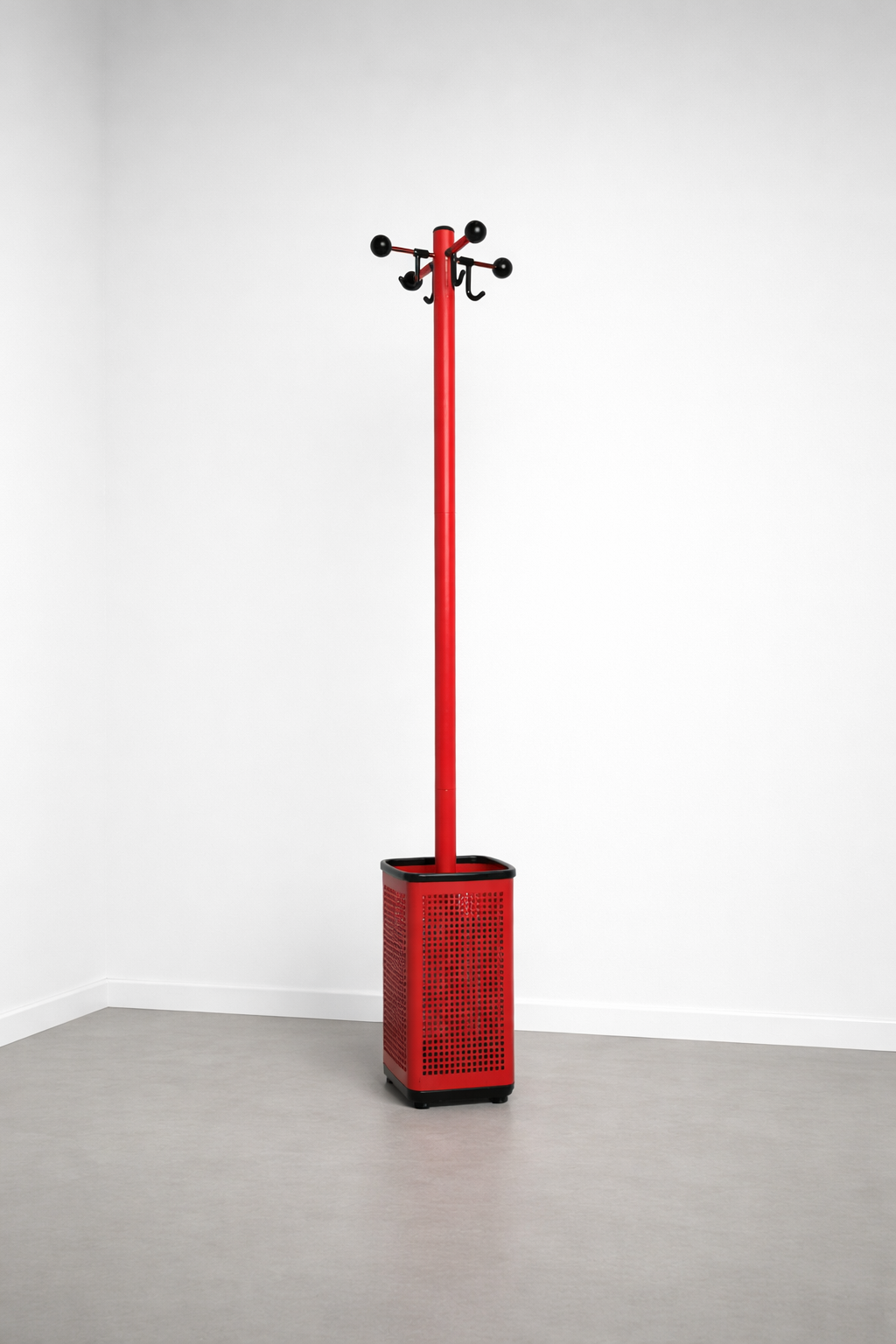 NEOLT Postmodern Coat Rack – Red – Umbrella Stand – 185 cm