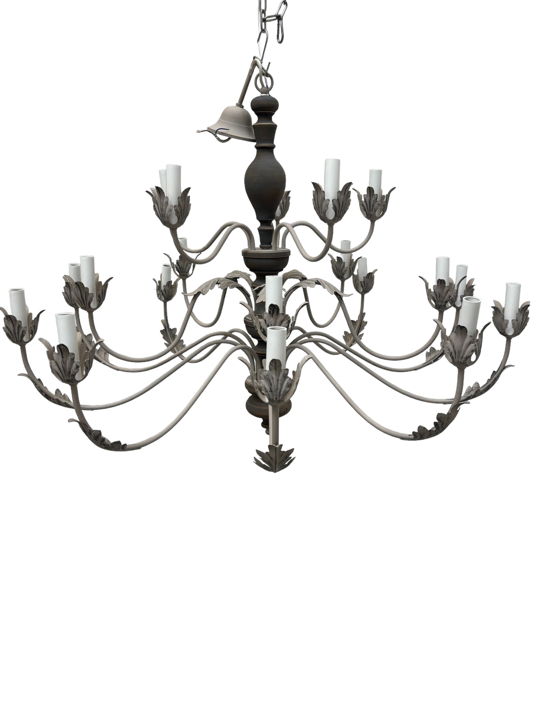 Chandelier 20 lights rustic