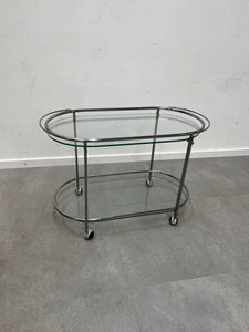 Chrome Bar Cart