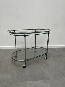 Chrome Bar Cart