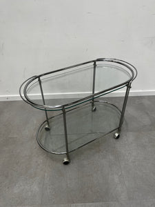 Chrome Bar Cart