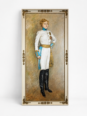 Antoine Ferracci - Large Framed Oil on Canvas 205 x 105 cm