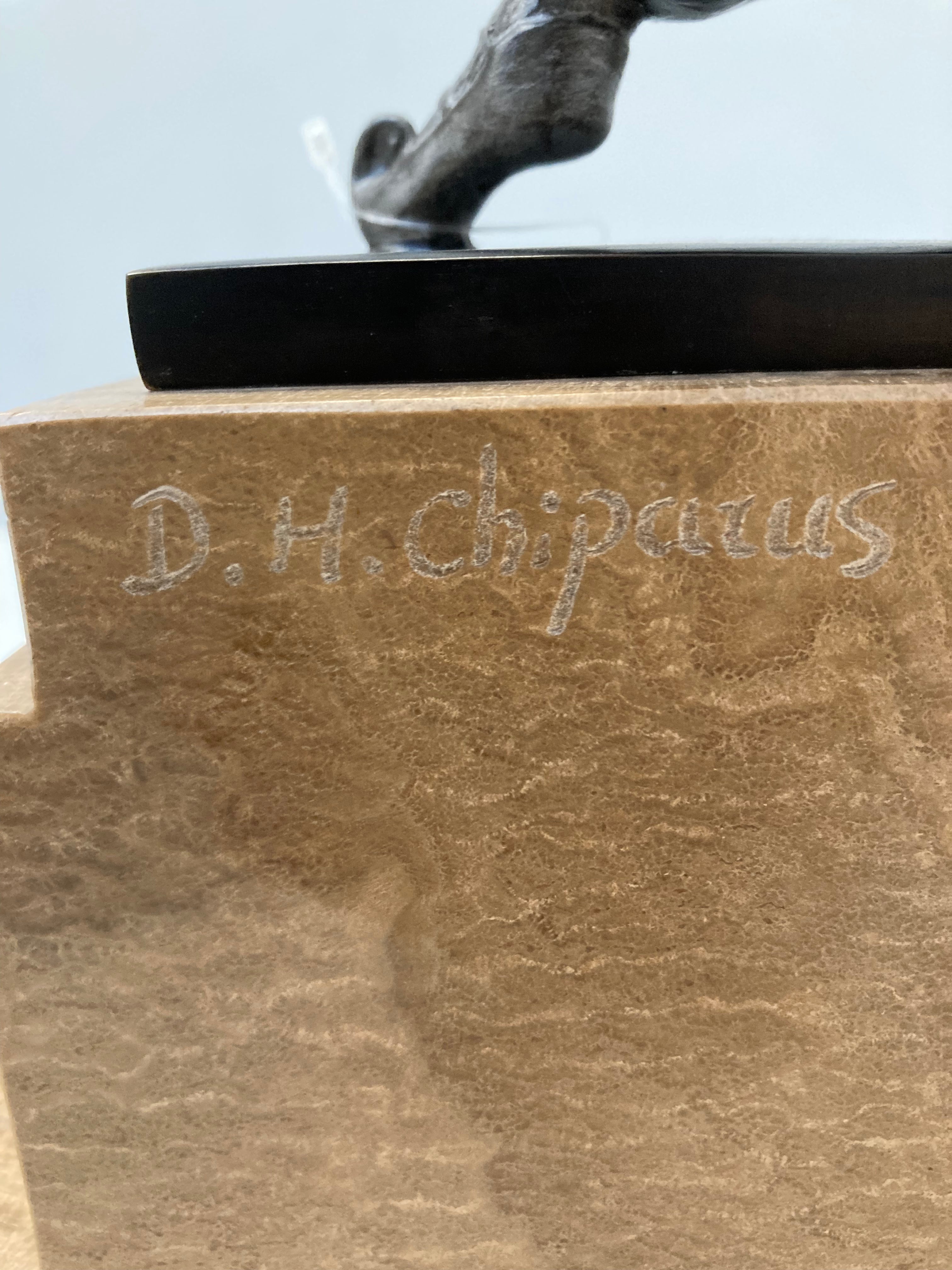 Bronze Statue Persian Dance