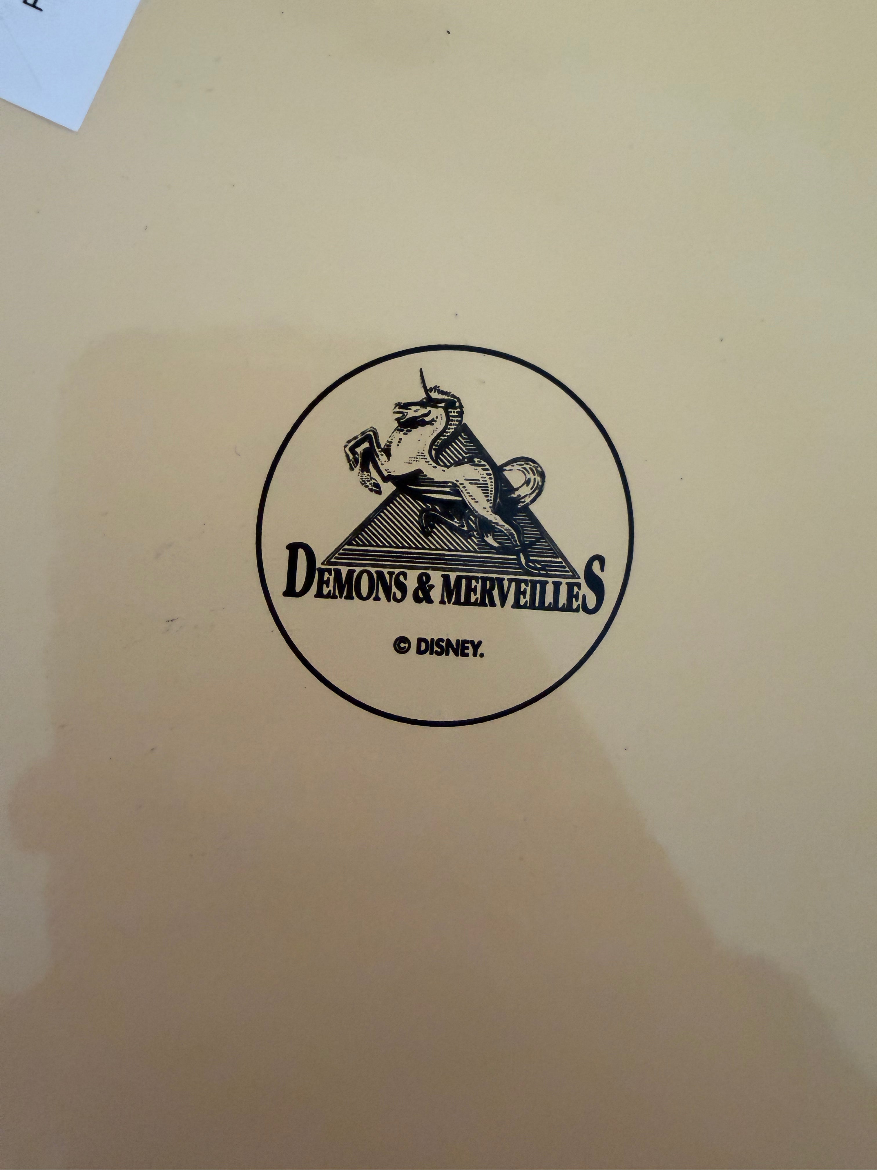 Vintage Mickey Mouse Enamel Tray – Disney Collectible – Ø 33 cm