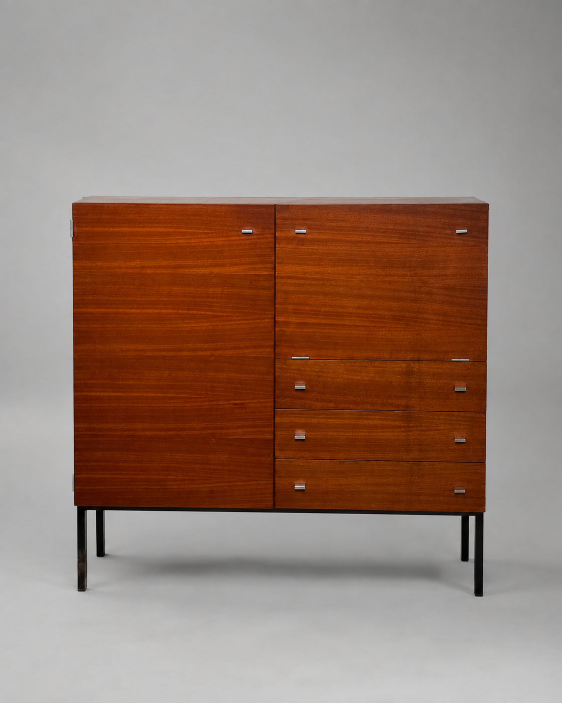 Pierre Guariche Model 1293 for Meurop| 1960s Storage Cabinet
