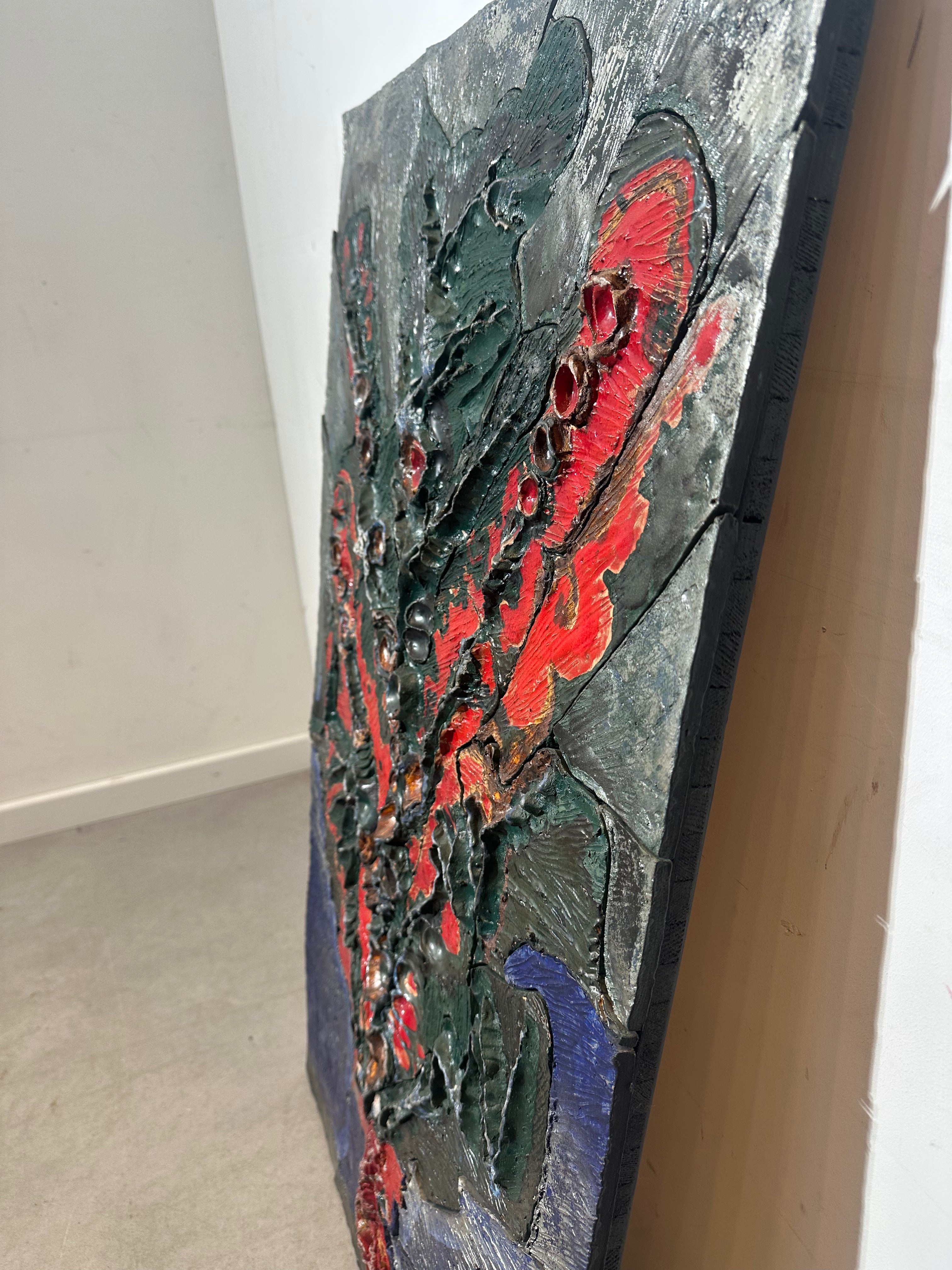 Vintage Ceramic Tile Artwork