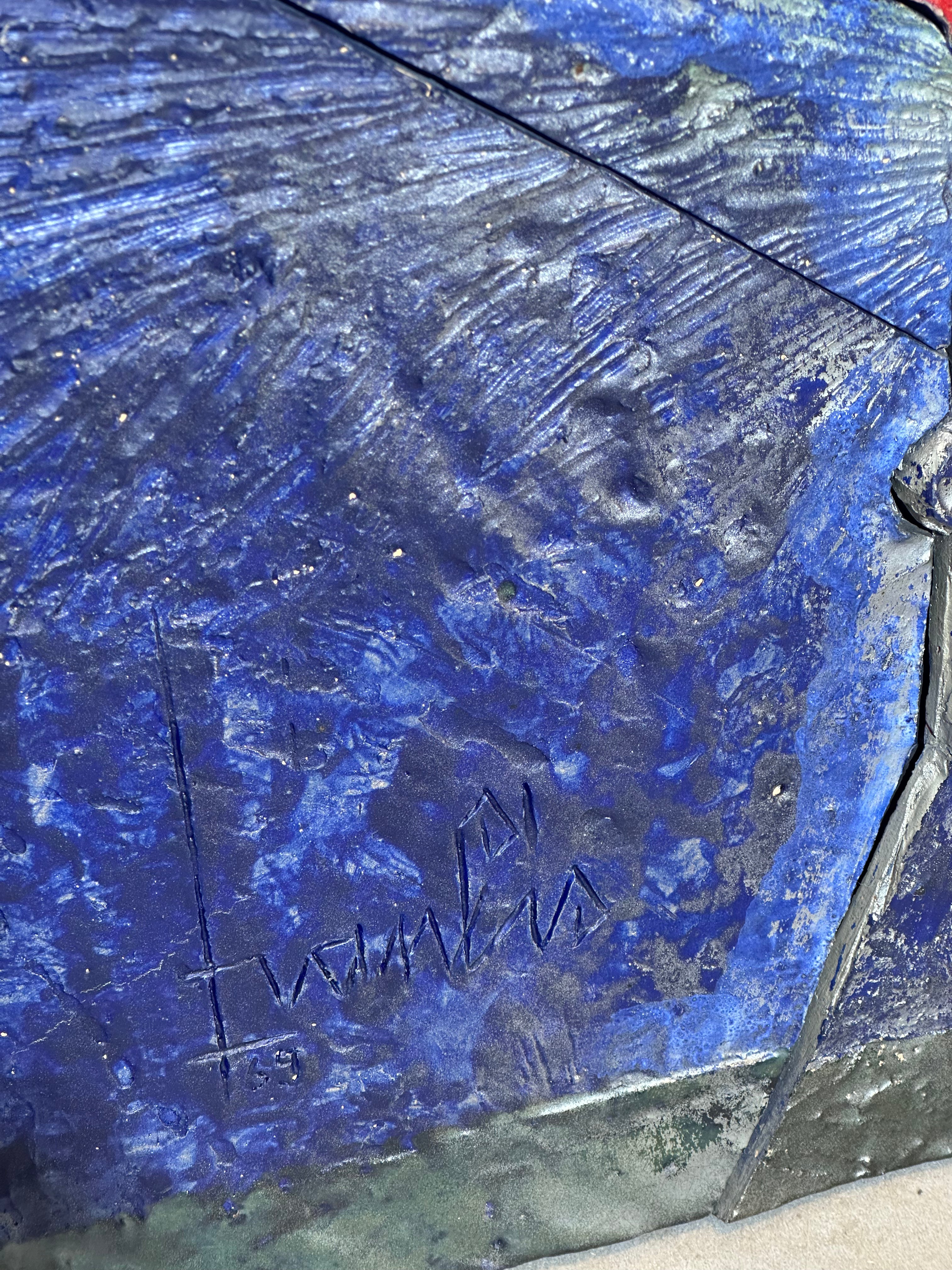 Vintage Ceramic Tile Artwork