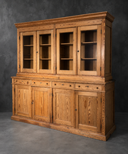 Antique Pine Display Cabinet / Apothecary Cupboard
