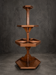 Large Oak Spice Rack