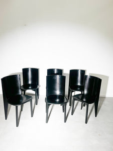 Set of 6 Chairs Calligaris