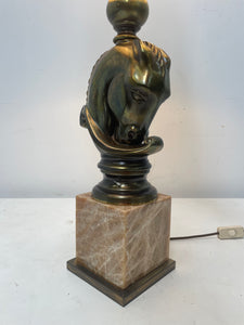 Deknudt Horsehead Table Lamp