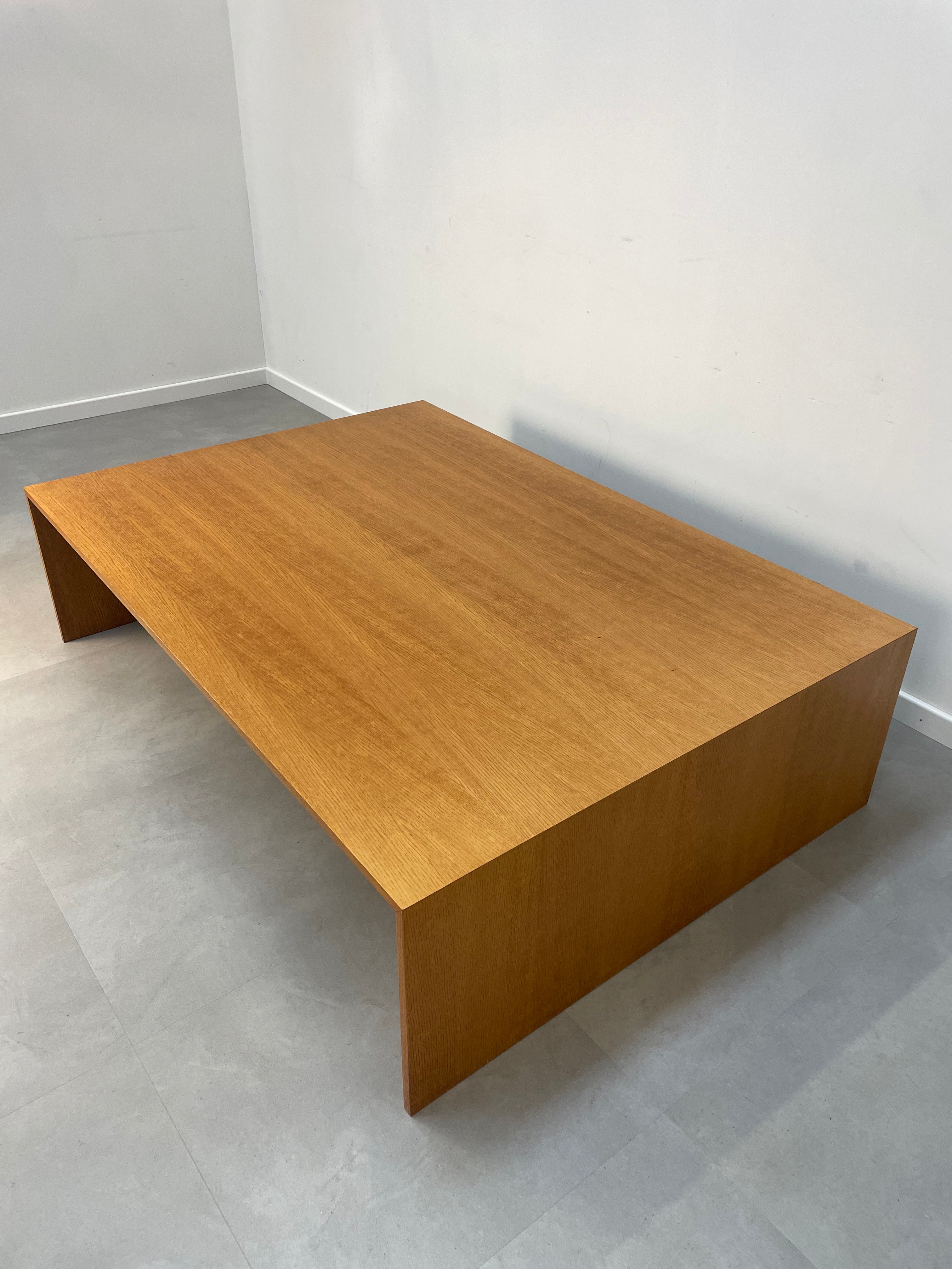 XL oak coffee table 120 x 170 cm