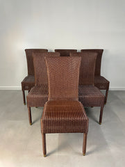 Set van zes Vincent Sheppard-stoelen