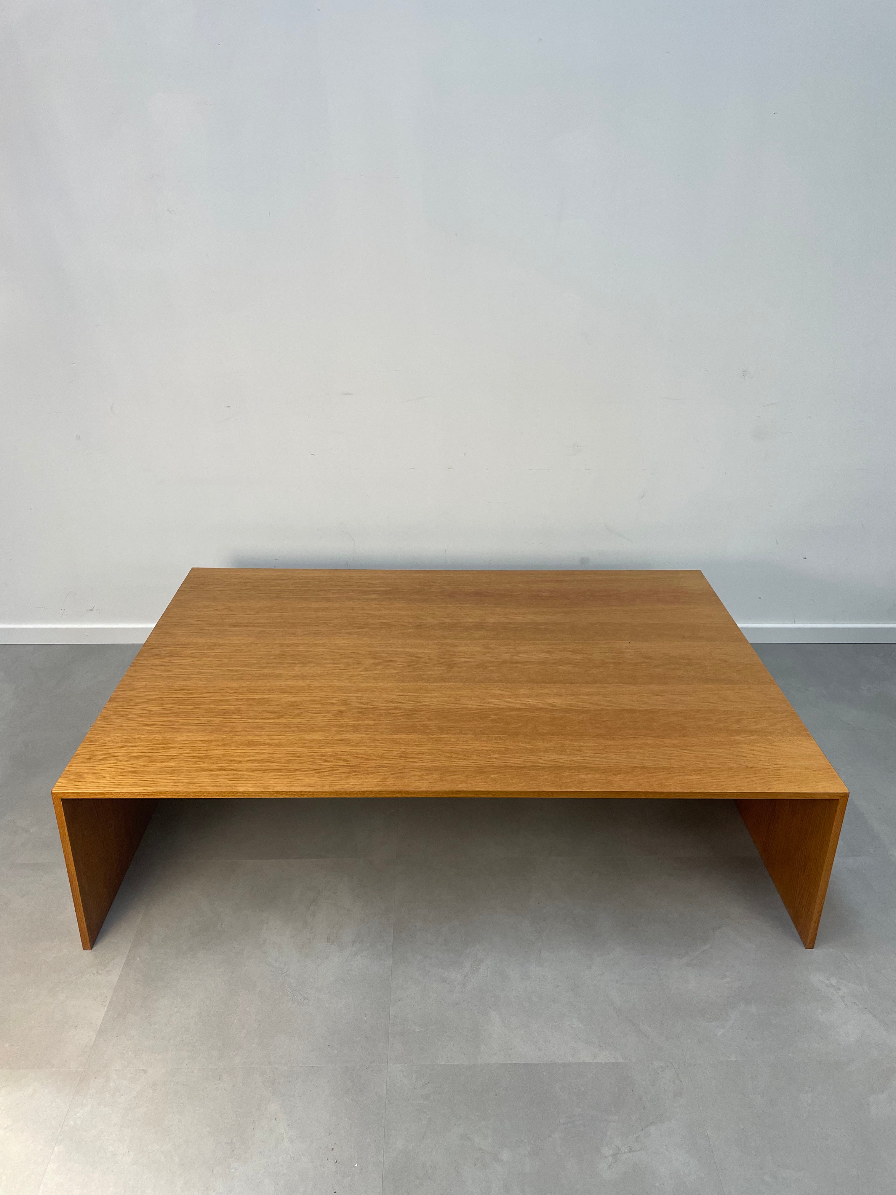 XL oak coffee table 120 x 170 cm